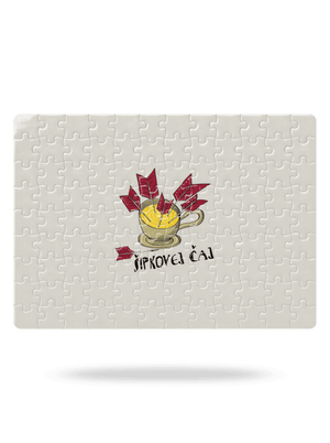 Šipkovej čaj puzzle White