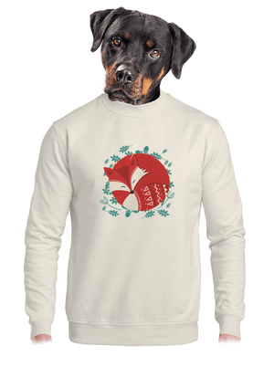 unisex mikina bez kapuce