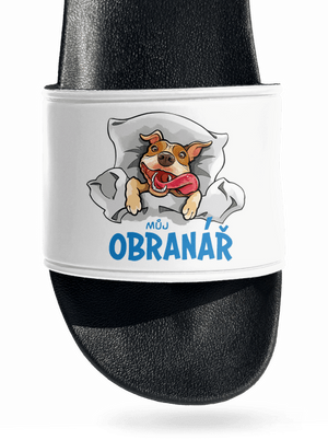 Můj obranář pantofle White