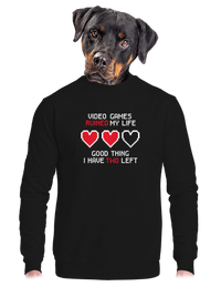unisex mikina bez kapuce