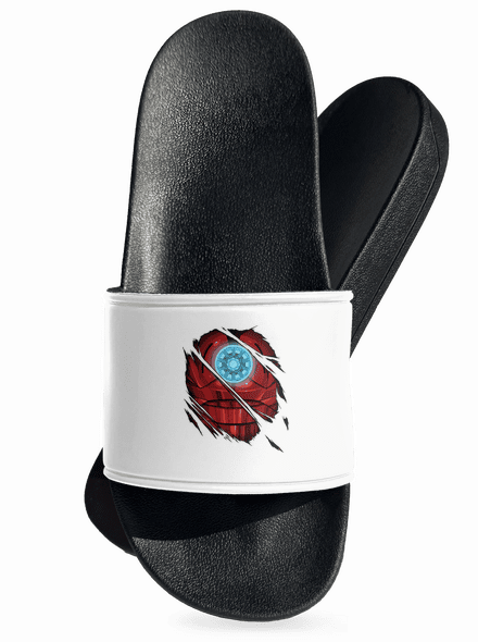 Ironman pantofle White