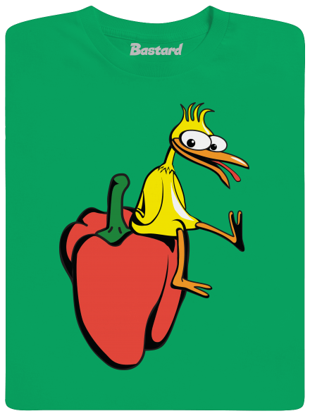 Kuře na paprice dětské tričko Kelly Green