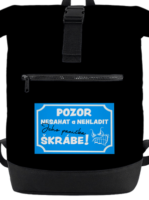 Pozor, nesahat batoh Black