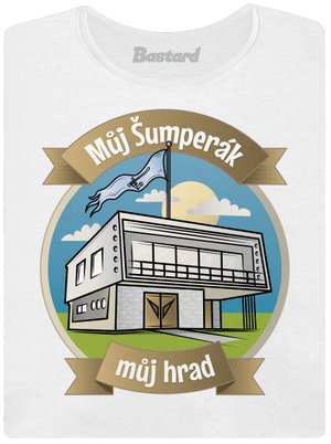 Šumperák dámské tričko s lemem White