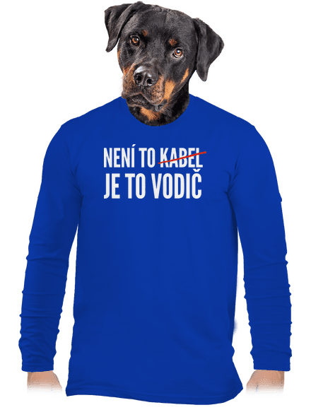 Je to vodič pánské dlouhý rukáv Royal Blue
