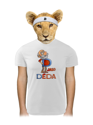 D jako děda dětské sportovní tričko White