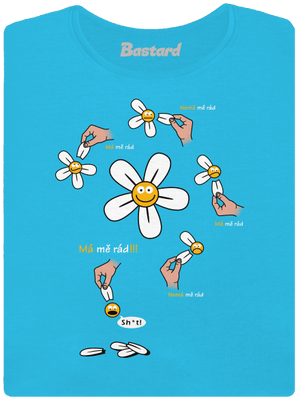 Má mě rád dámské tričko Blue Atol