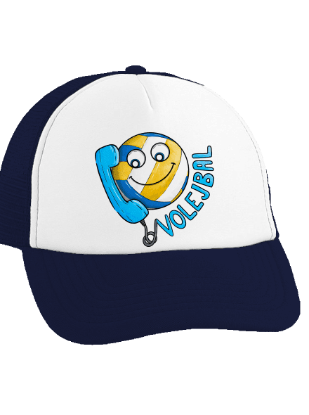 Volejbal kšiltovka truckerka French Navy cap