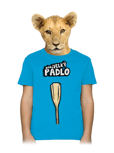 Velký pádlo dětské tričko Atoll