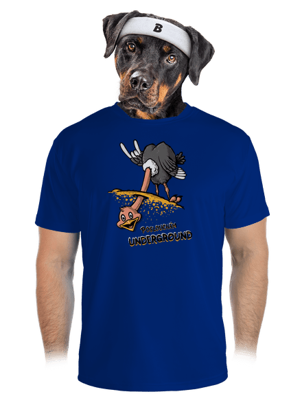 Underground pánské sportovní tričko Royal Blue Mal