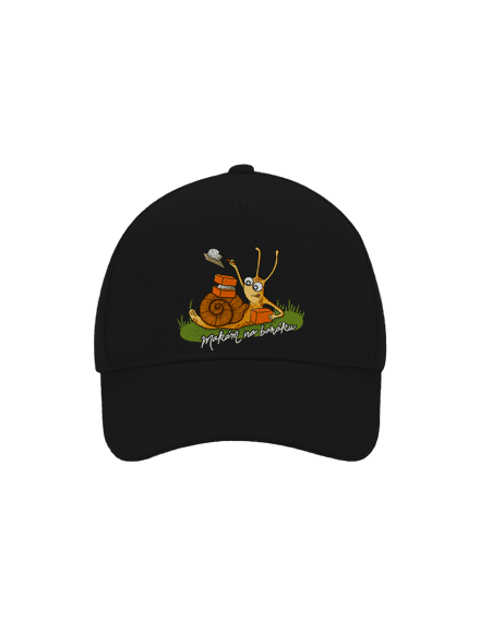 Makám na baráku kšiltovka baseballka Black
