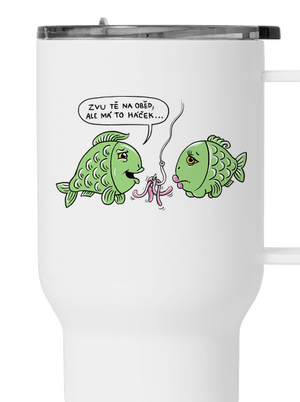 Háček termohrnek White