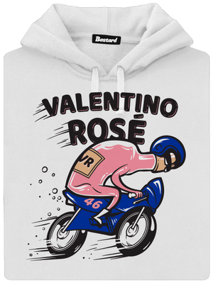 Valentino Rose dámská mikina klokanka White