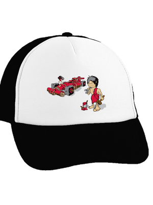 Formule kšiltovka truckerka Black cap