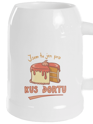 Pro kus dortu půllitr White