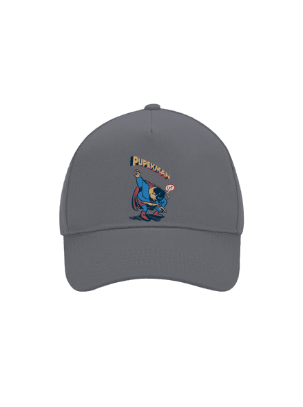 Pupekman kšiltovka baseballka Graphite grey