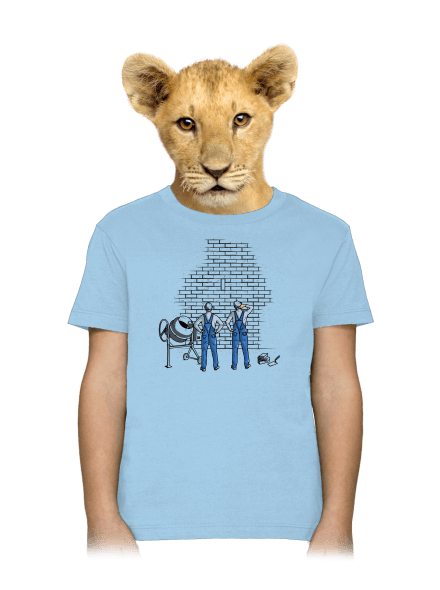 Zedníci dětské tričko Sky Blue