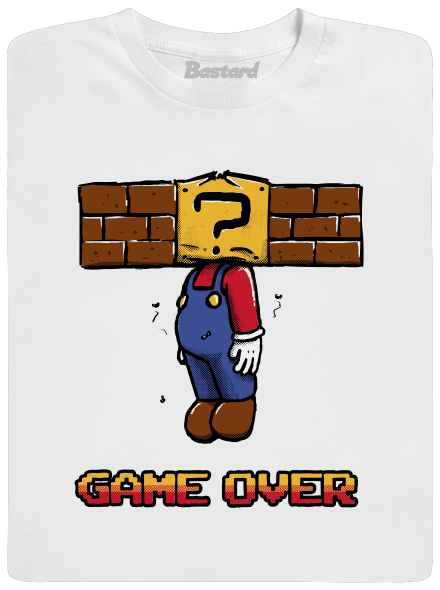Game over pánské tričko White