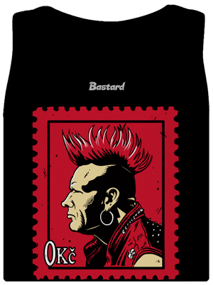 Známka punku dámské tílko klasické Black