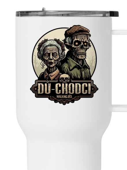 Dů-chodci termohrnek White