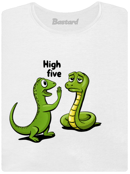 High Five dámské tričko premium White