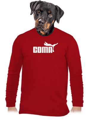 Coma pánské dlouhý rukáv Red