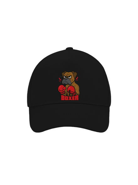 Boxer kšiltovka baseballka Black