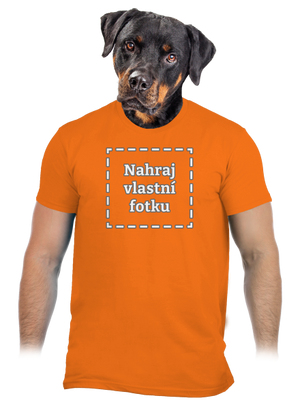 Vlastní potisk pánské tričko Orange