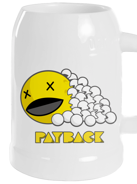 Payback půllitr White