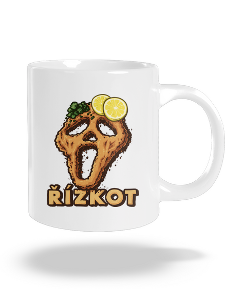 Řízkot velký hrnek White