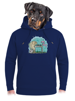 Zase neberou unisex mikina premium Navy