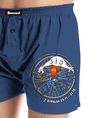 Cyklistický horoskop: Střelec pánské trenky Blue