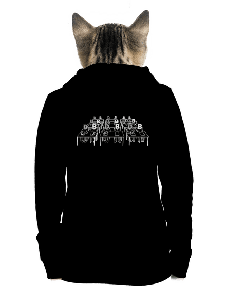 Cimrman: Debil, blbeček dámská mikina na zip Black