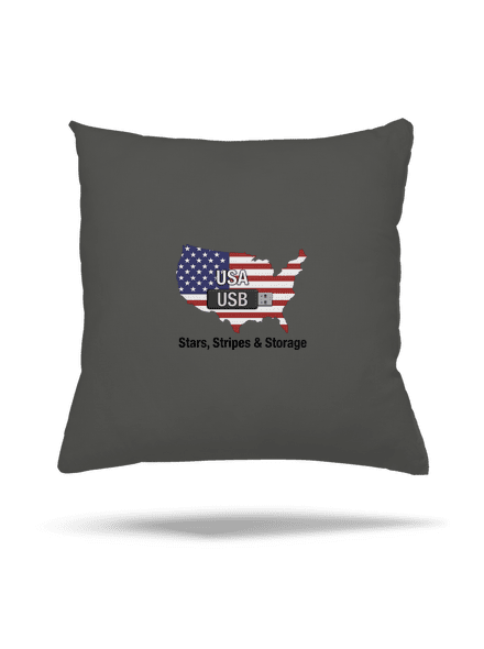 USA a USB polštář Gray Pol