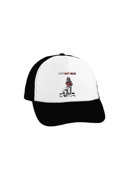 DeviAnt-man kšiltovka truckerka Black cap