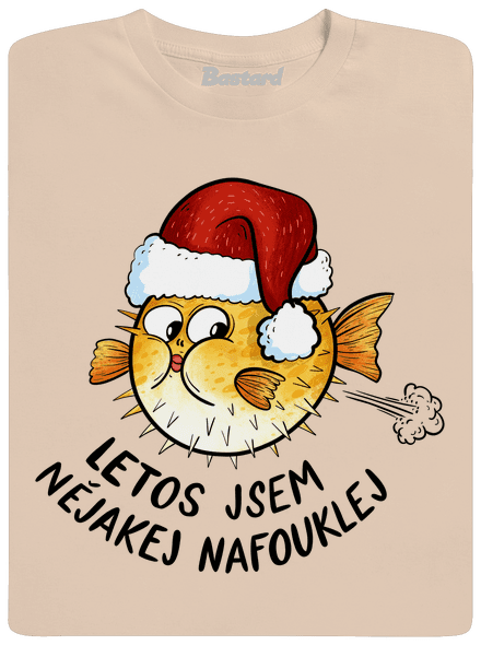 Jsem nafouklej pánské tričko Sand