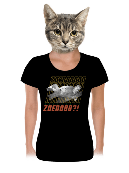 B18: Bába pod kořenem dámské tričko Black