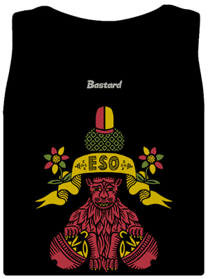 Kulový eso dámské tílko klasické Black