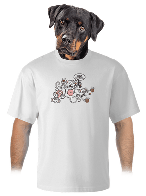 unisex tričko oversized