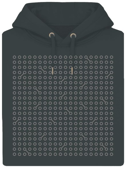 NYX 20 let unisex mikina premium Charcoal
