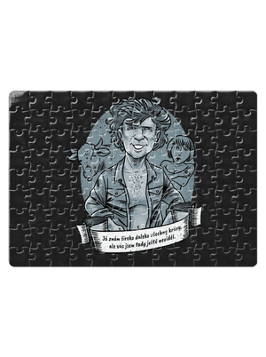 B14: Léto s kovbojem puzzle White