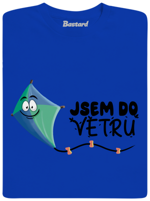 Do větru dětské tričko Royal Blue