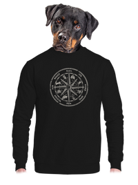 unisex mikina bez kapuce