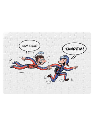 Tandem puzzle White