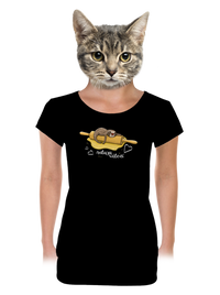 dámské tričko s lemem