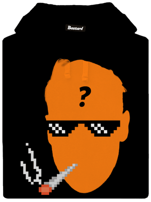 Thug life dámská mikina klokanka Black