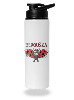 Berouška lahev na vodu White