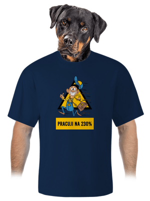 unisex tričko oversized