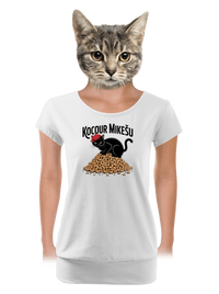 dámské tričko s lemem