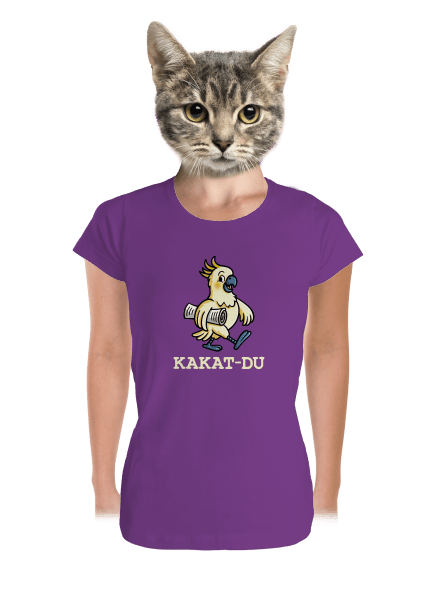 Kakat-du dámské tričko premium Purple